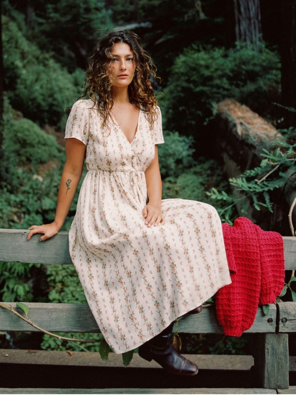 CHRISTY DAWN simple Dawn dress in pearl vine